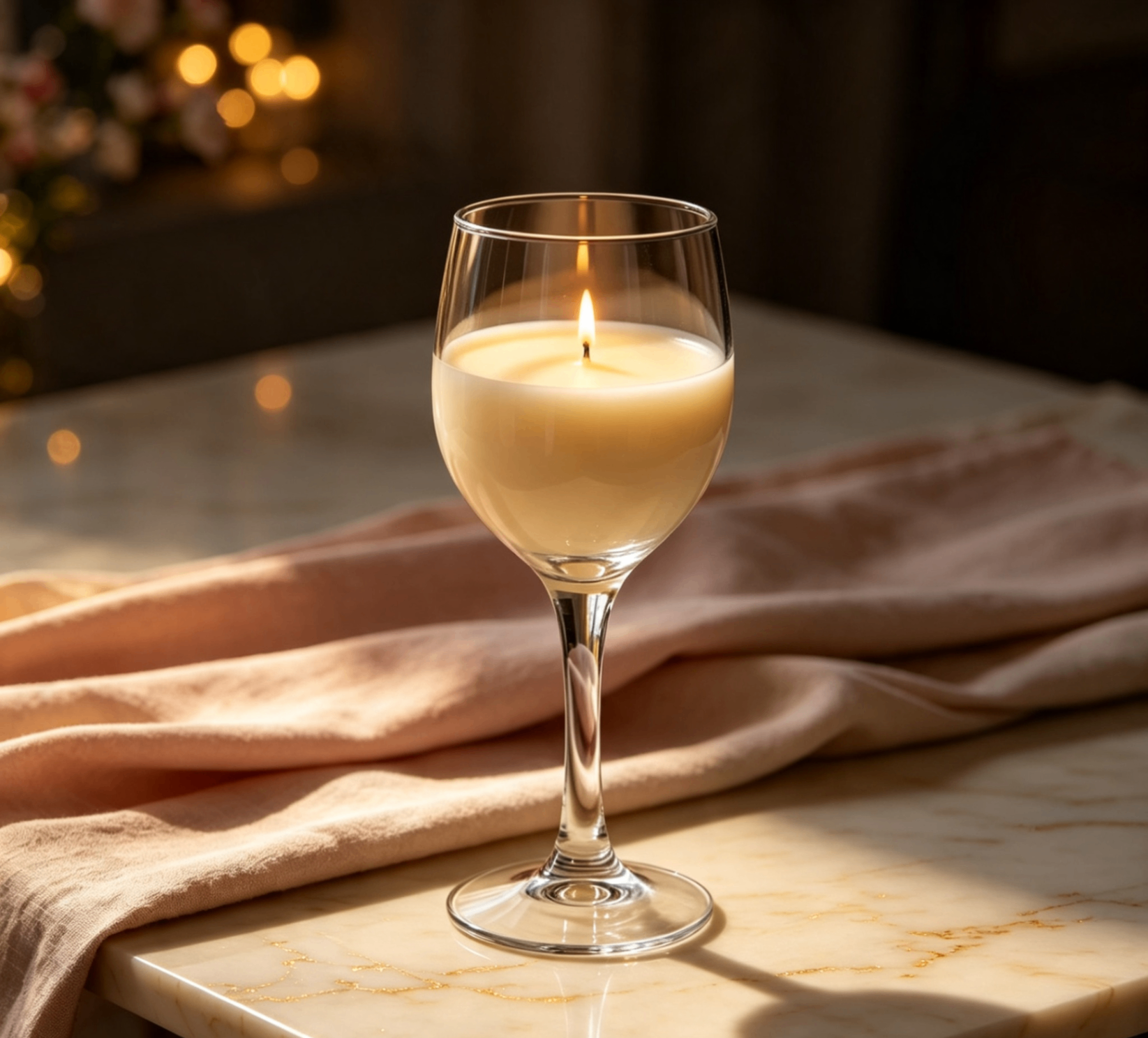 Wine Glass Candle — luxury soy wax by So Much Scents