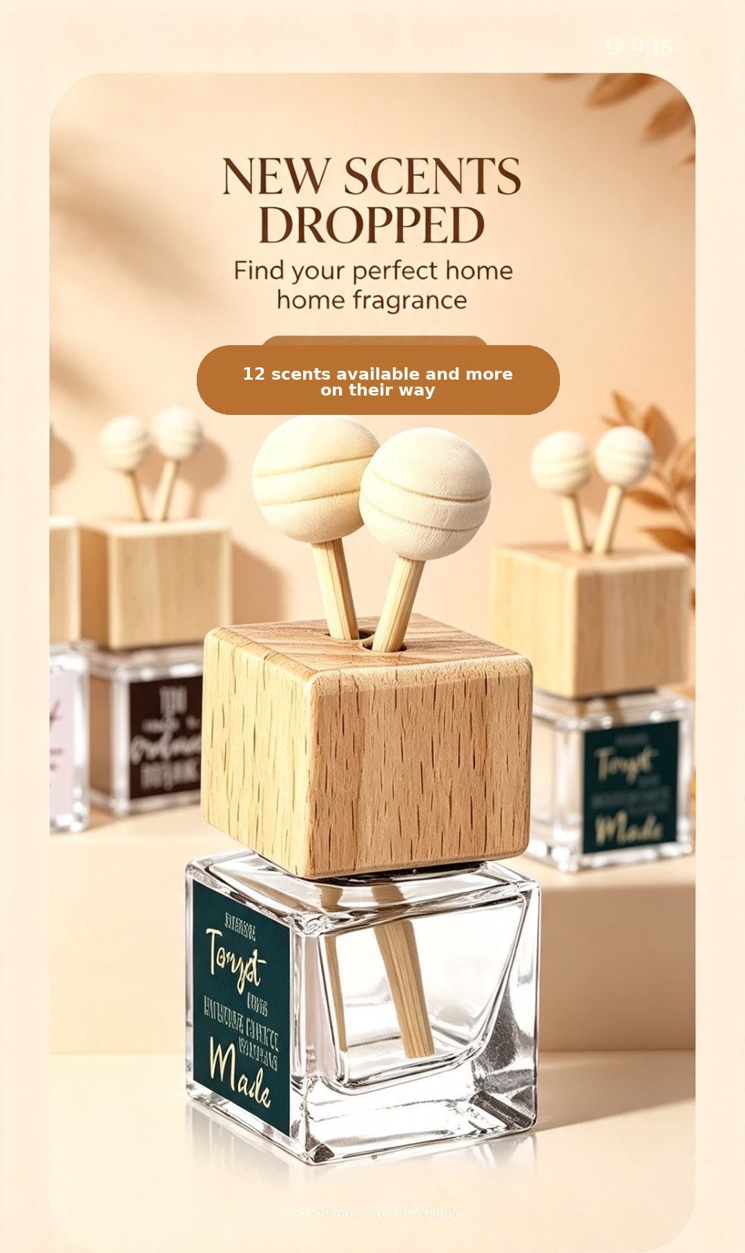New home fragrance diffusers